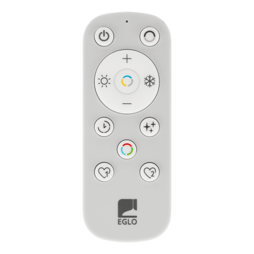 Eglo - Dimmbare LED-Hängeleuchte 6xLED/3,7W/230V 2700-6500K rauchig + Fernbedienung