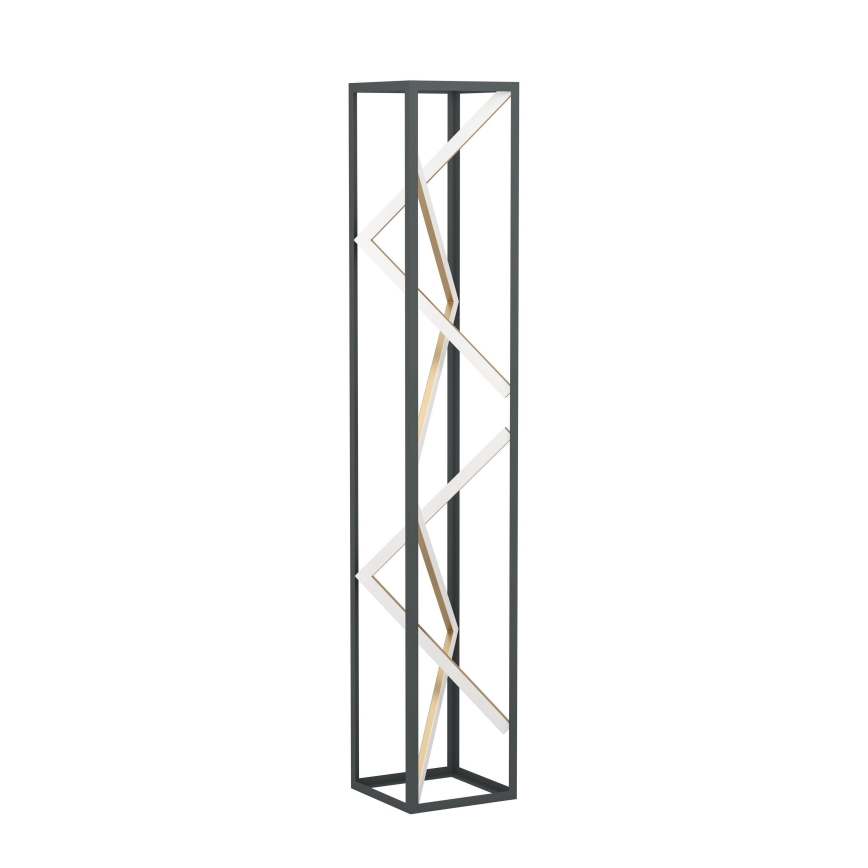 Eglo - Dimmbare LED-Stehleuchte LED/23W/230V 2700-6500K schwarz/golden + Fernbedienung