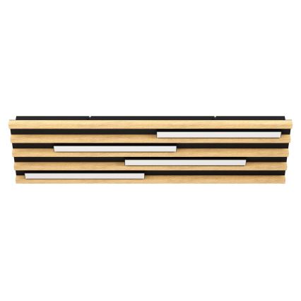 Eglo - Dimmbare LED-Deckenleuchte 4xLED/9W/230V 3000K 22x78 cm braun