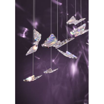 Eglo - LED dimmbare Pendelleuchte an Kabel 6xLED/4,2W/230V schwarz/transparent