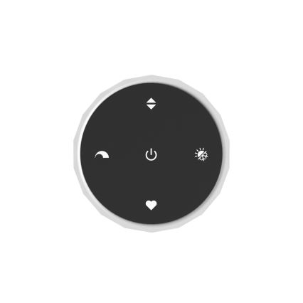 Eglo Stars of Light - dimmbare LED-Deckenleuchte LED/10W/230V + 4xLED/9,5W 2200-6500K Durchmesser 55 cm braun + Fernbedienung