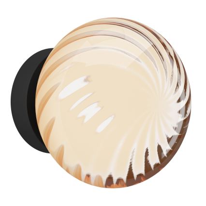 Eglo - dimmbare LED-Wandleuchte LED/5,8W/230V 2200-6500K beige/rauchfarben + Fernbedienung