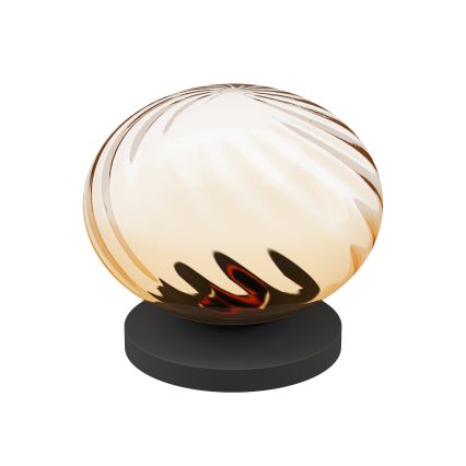 Eglo - dimmbare LED-Tischleuchte LED/5,8W/230V 2200-6500K beige/rauchfarben + Fernbedienung