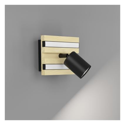 Eglo - LED-Wandspot LED/2,2W/230V + 2xLED/1,2W + 2xLED/2W beige/schwarz