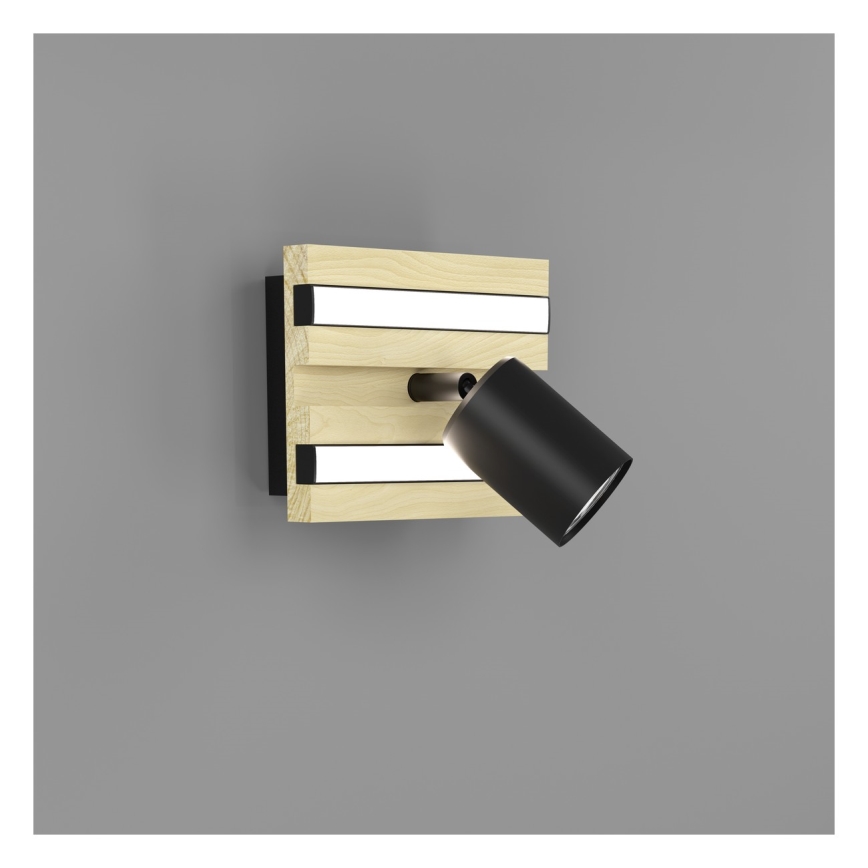 Eglo - LED-Wandspot LED/2,2W/230V + 2xLED/1,2W + 2xLED/2W beige/schwarz