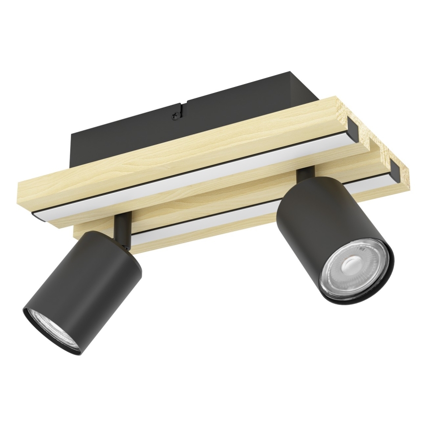 Eglo - LED-Spotleuchte 2xLED/2,2W/230V + 2xLED/1,2W + 2xLED/2W beige/schwarz