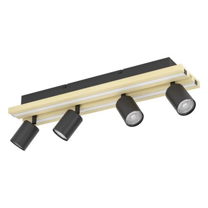 Eglo - LED-Spotleuchte 4xLED/2,2W/230V + 2xLED/1,2W + 2xLED/2W beige/schwarz