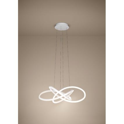Eglo Stars of Light - LED dimmbare Pendelleuchte an Kabel LED/48,7W/230V 2200-6500K weiß + Fernbedienung