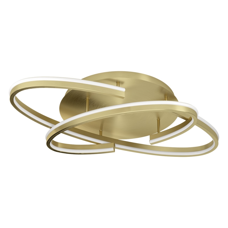 Eglo - dimmbare LED-Deckenleuchte LED/40W/230V 2200-6500K goldfarben + Fernbedienung