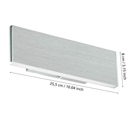 Eglo - LED-Wandleuchte 2xLED/5,4W/230V