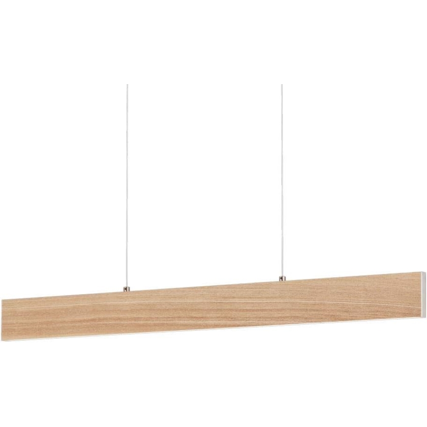 Eglo 39344 - LED Pendelleuchte an Kabel CLIMENE LED/17W/230V + LED/4,2W Eiche