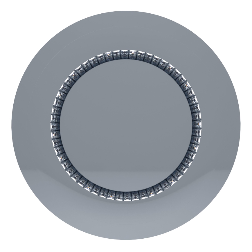 Eglo - Dimmbare LED-Deckenleuchte LED/44W/230V