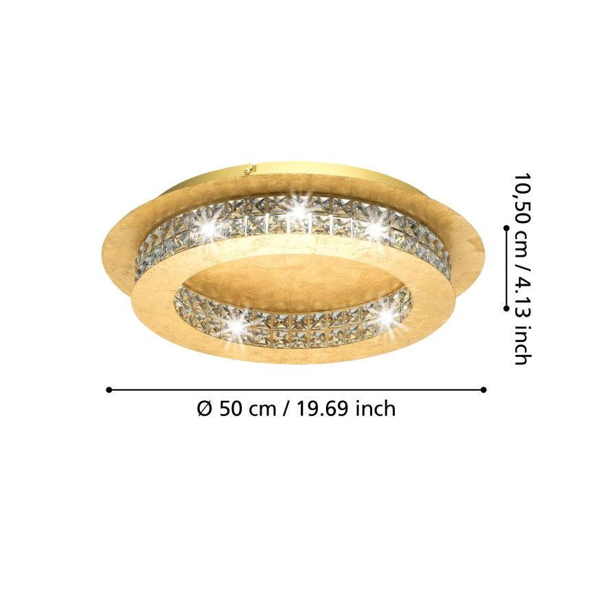 Eglo - Dimmbare LED-Deckenleuchte LED/31,5W/230V