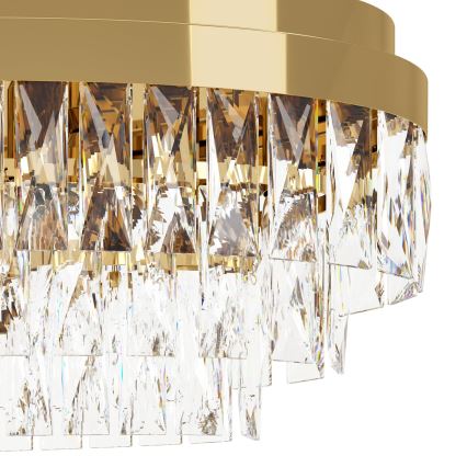 Eglo - Kronleuchter an Kette 10xE14/40W/230V golden