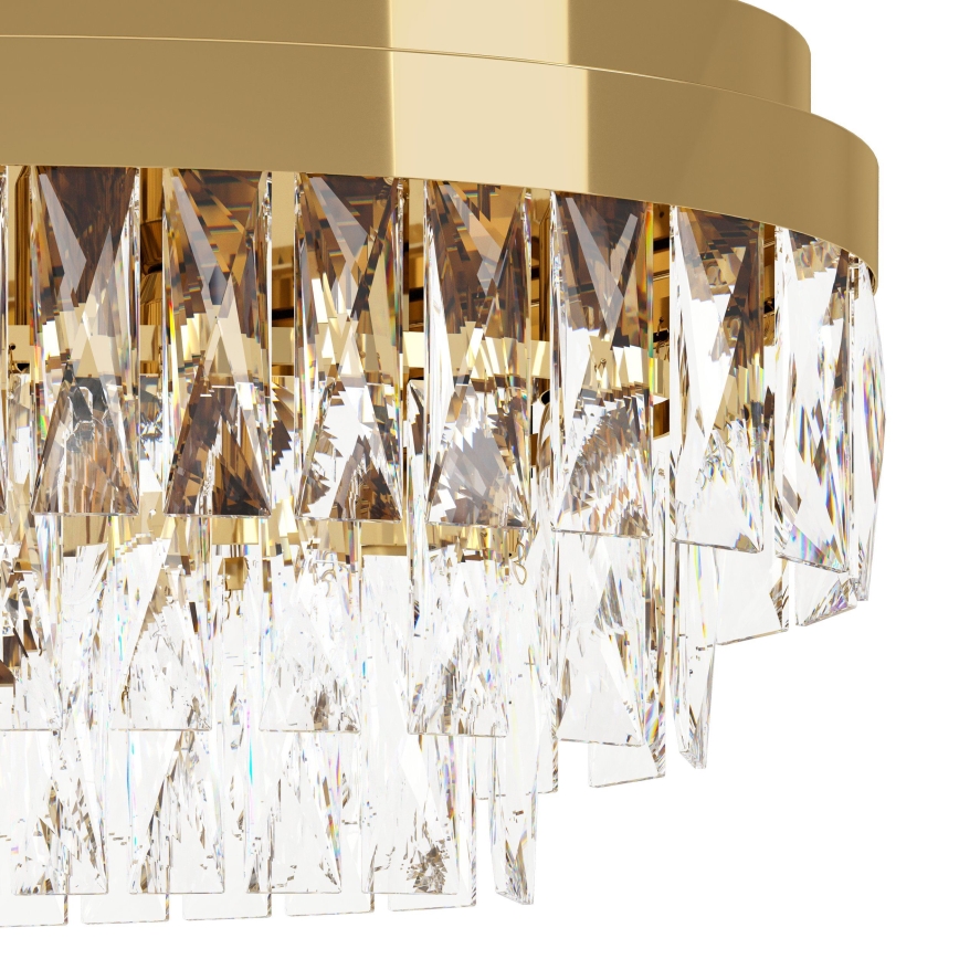 Eglo - Kronleuchter an Kette 10xE14/40W/230V golden