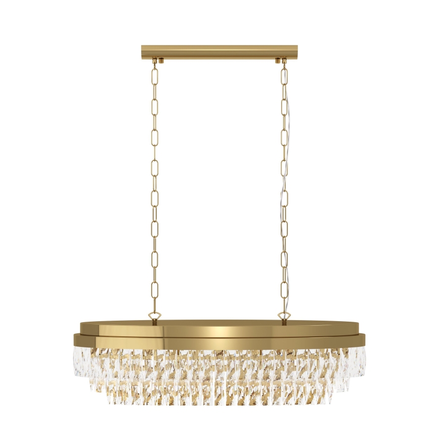 Eglo - Kronleuchter an Kette 10xE14/40W/230V golden