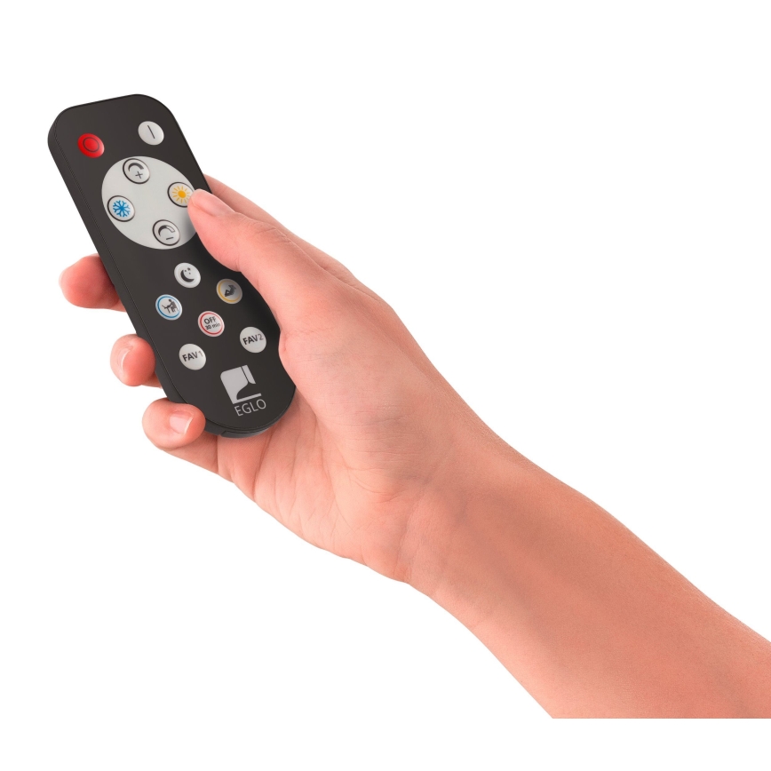 Eglo - LED dimmbare Deckenleuchte LED/43W/230V + Fernbedienung