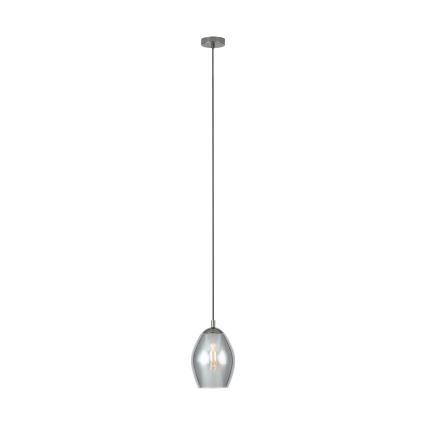 Eglo - Hängeleuchte 1xE27/60W/230V rauchig