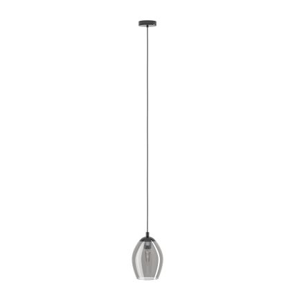 Eglo - Hängeleuchte 1xE27/60W/230V rauchig