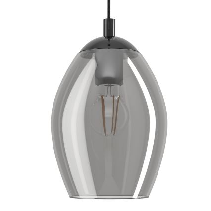 Eglo - Hängeleuchte 5xE27/60W/230V rauchig