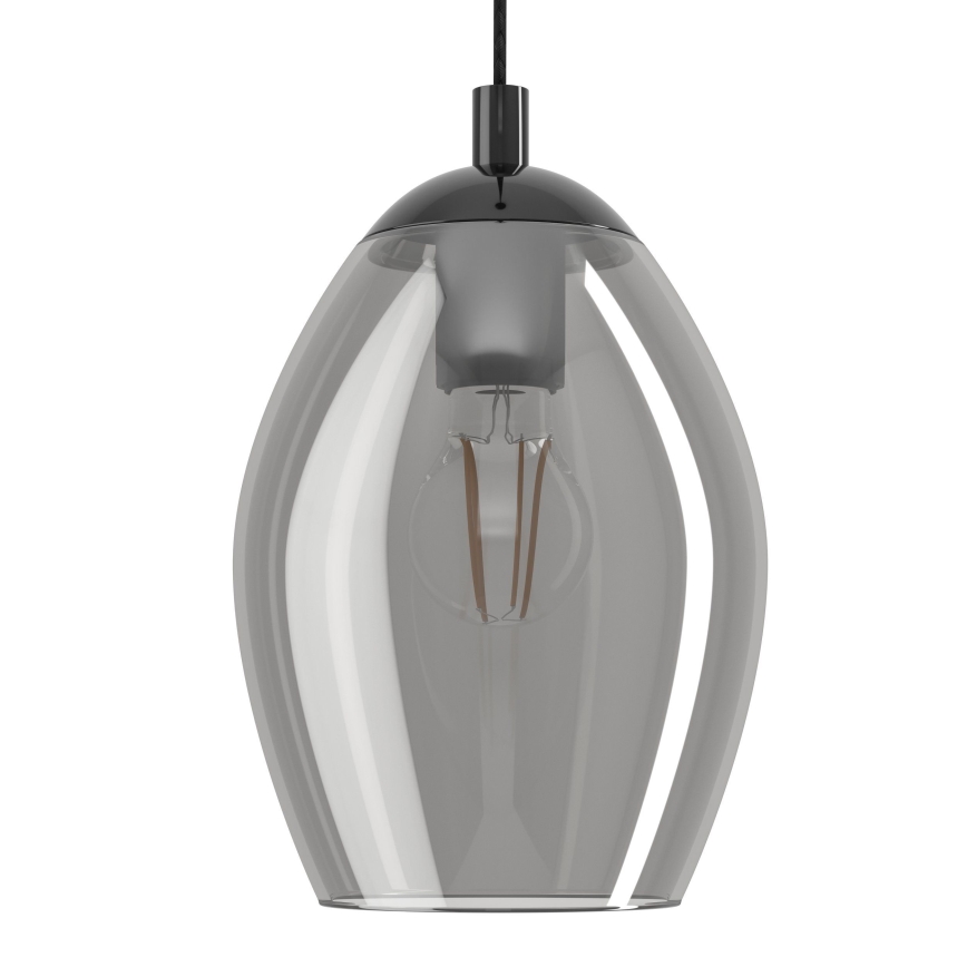 Eglo - Hängeleuchte 5xE27/60W/230V rauchig