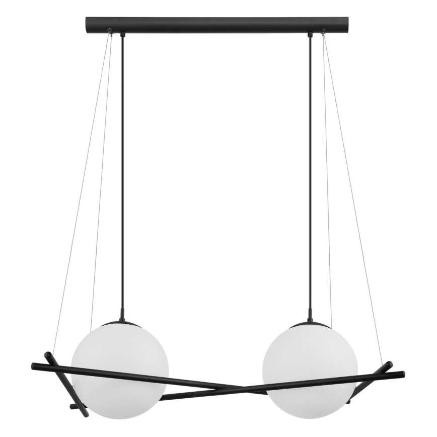 Eglo Stars of Light 39592 - Pendelleuchte SALVEZINAS mit Kabelaufhängung, 2xE27/25W/230V