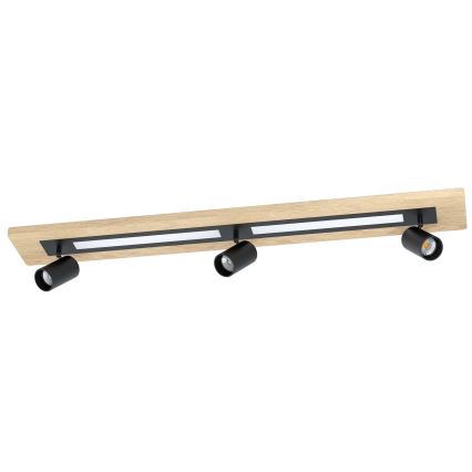 Eglo - LED-Strahler 2xLED/12W/230V + 3xGU10/4,5W
