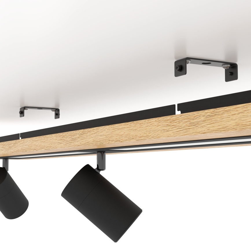 Eglo - LED-Strahler 2xLED/12W/230V + 3xGU10/4,5W