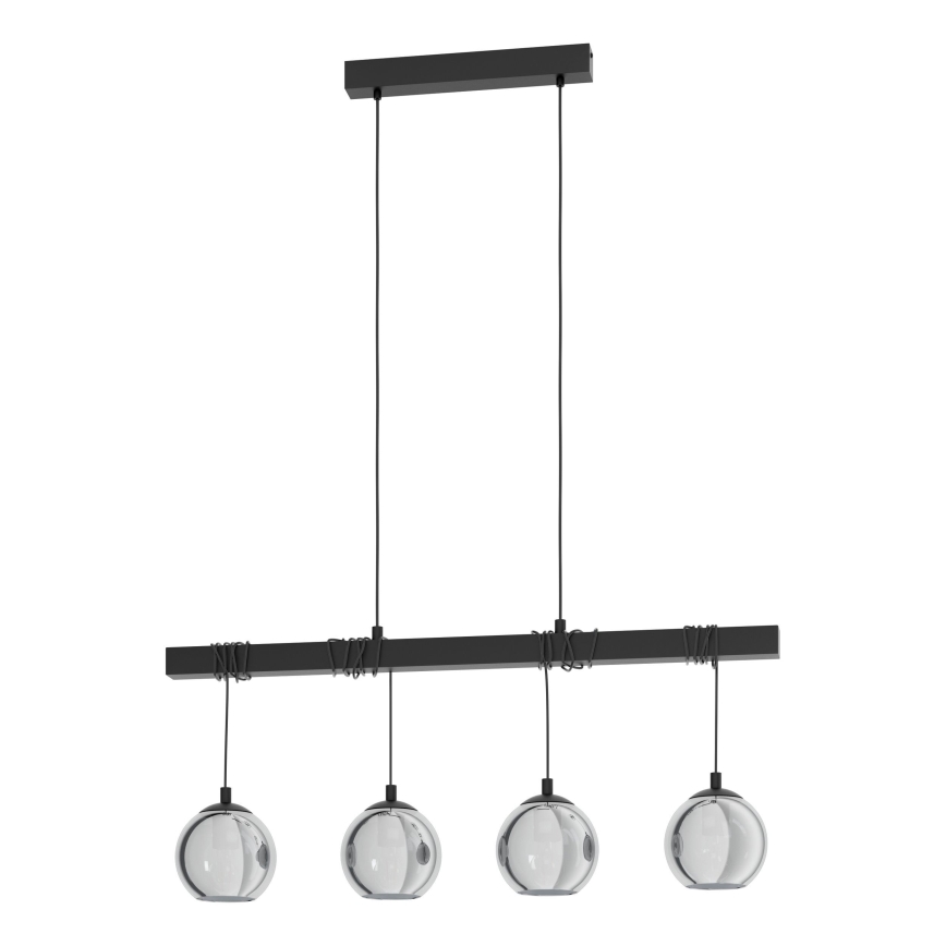 Eglo - Kronleuchter an Schnur 4xE27/40W/230V