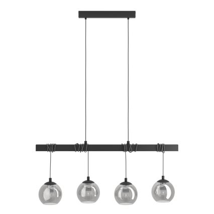 Eglo - Kronleuchter an Schnur 4xE27/40W/230V