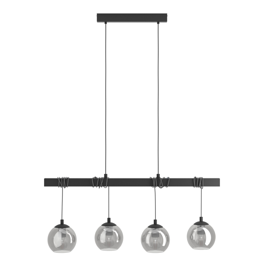 Eglo - Kronleuchter an Schnur 4xE27/40W/230V