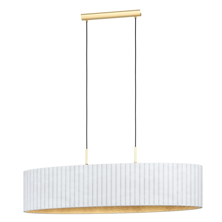 Eglo  - Kronleuchter an Schnur 2xE27/40W/230V weiß