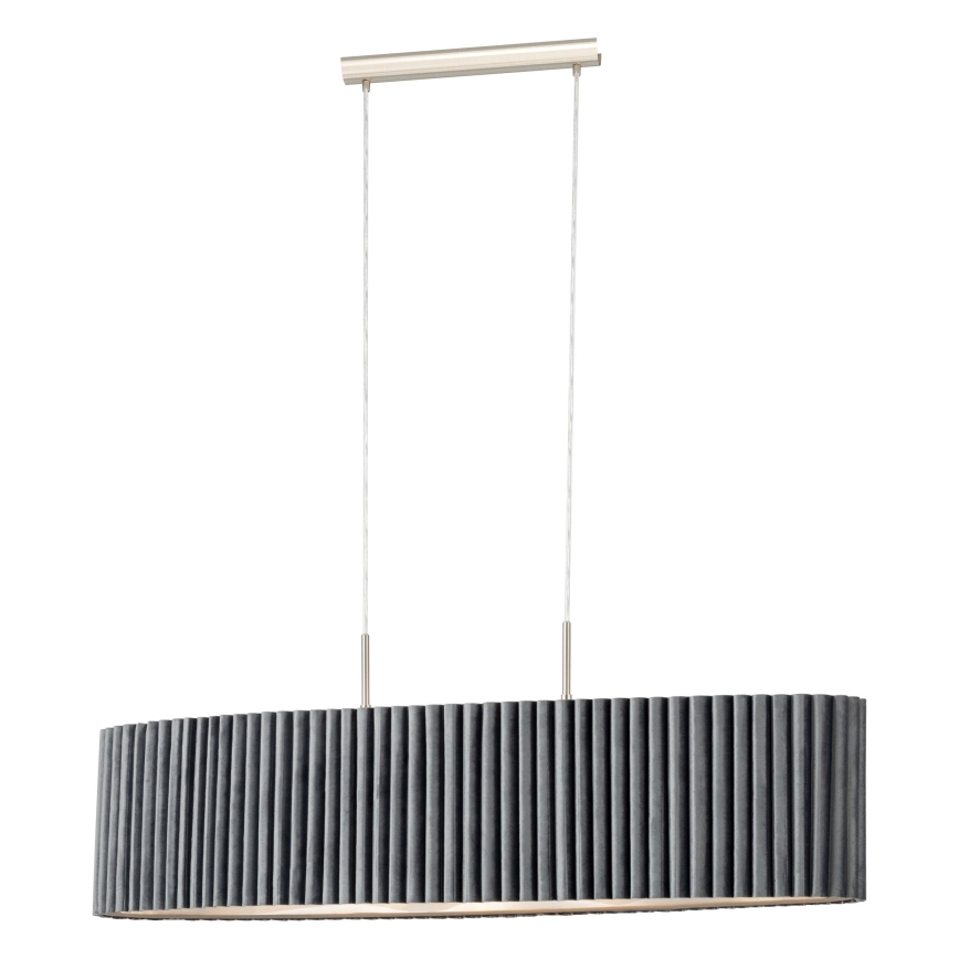 Eglo - Kronleuchter an Schnur 2xE27/40W/230V grau