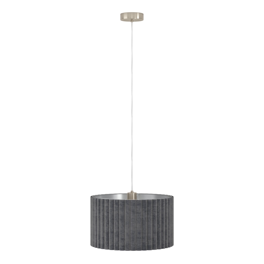 Eglo - Kronleuchter an Schnur 2xE27/40W/230V grau