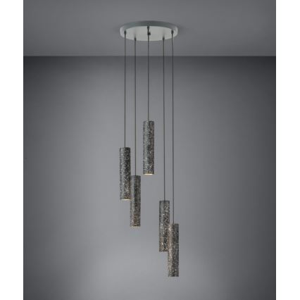 Eglo  - LED-Kronleuchter an Schnur MENTALONA 5xGU10/4,5W/230V