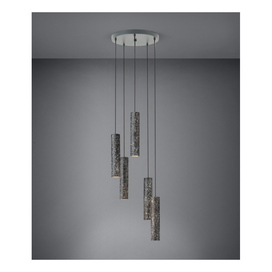 Eglo  - LED-Kronleuchter an Schnur MENTALONA 5xGU10/4,5W/230V