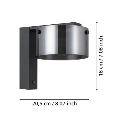Eglo 39876 - LED dimmbare Wandleuchte 1xLED/7,2W/230V