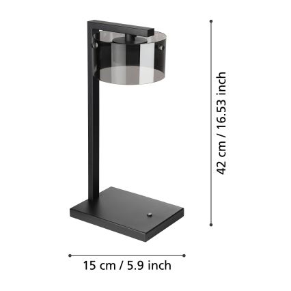 Eglo - LED dimmbare Tischleuchte 1xLED/7,2W/230V