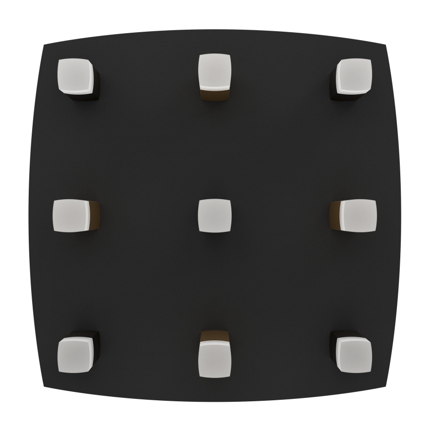 Eglo - Dimmbare LED-Deckenleuchte 9xLED/3,1W/230V 3000K anthrazit/golden