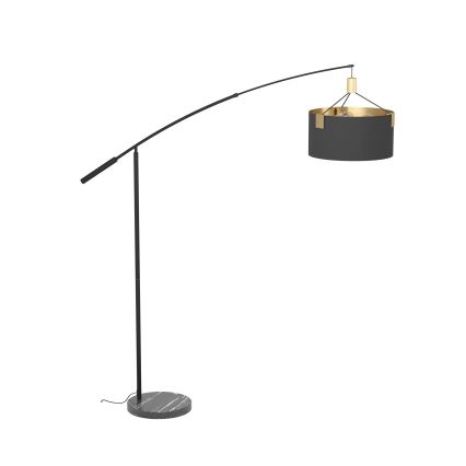Eglo - Stehleuchte 3xE27/40W/230V schwarz/golden