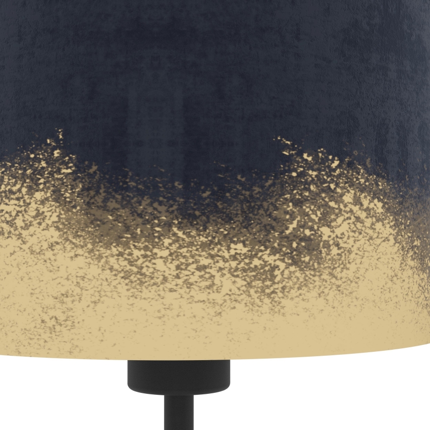 Eglo 39975 - Tischleuchte CASUARITA 1xE27/40W/230V blau/golden