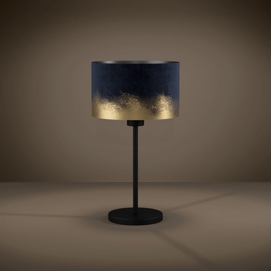 Eglo 39975 - Tischleuchte CASUARITA 1xE27/40W/230V blau/golden