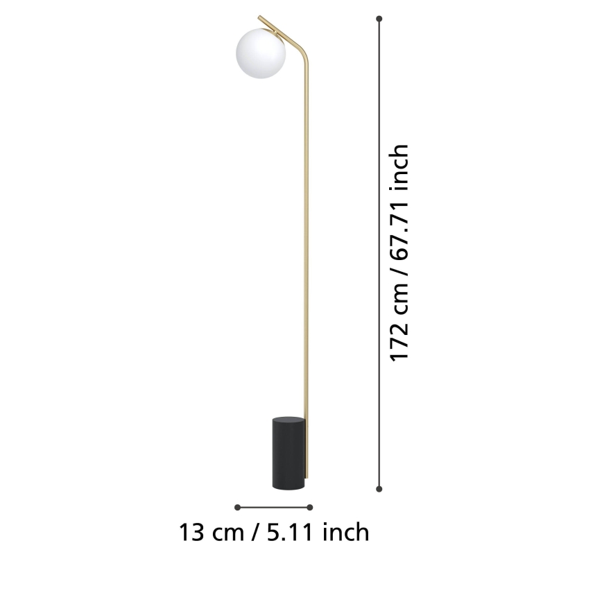 Eglo - Stehleuchte 1xE27/40W/230V golden