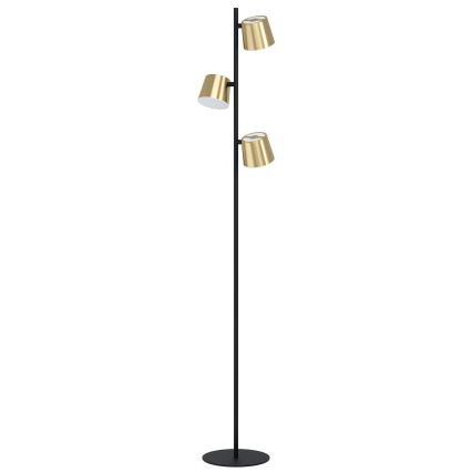 Eglo - LED-Stehleuchte 3xGU10/4,6W/230V 3000K golden