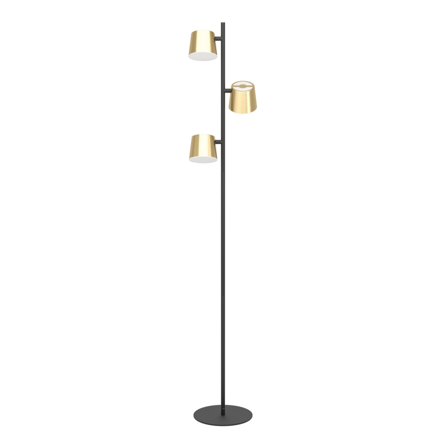 Eglo - LED-Stehleuchte 3xGU10/4,6W/230V 3000K golden