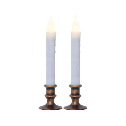 Eglo 410029 - 2er-Set LED-Kerze, LED/1xAA, warmweiß