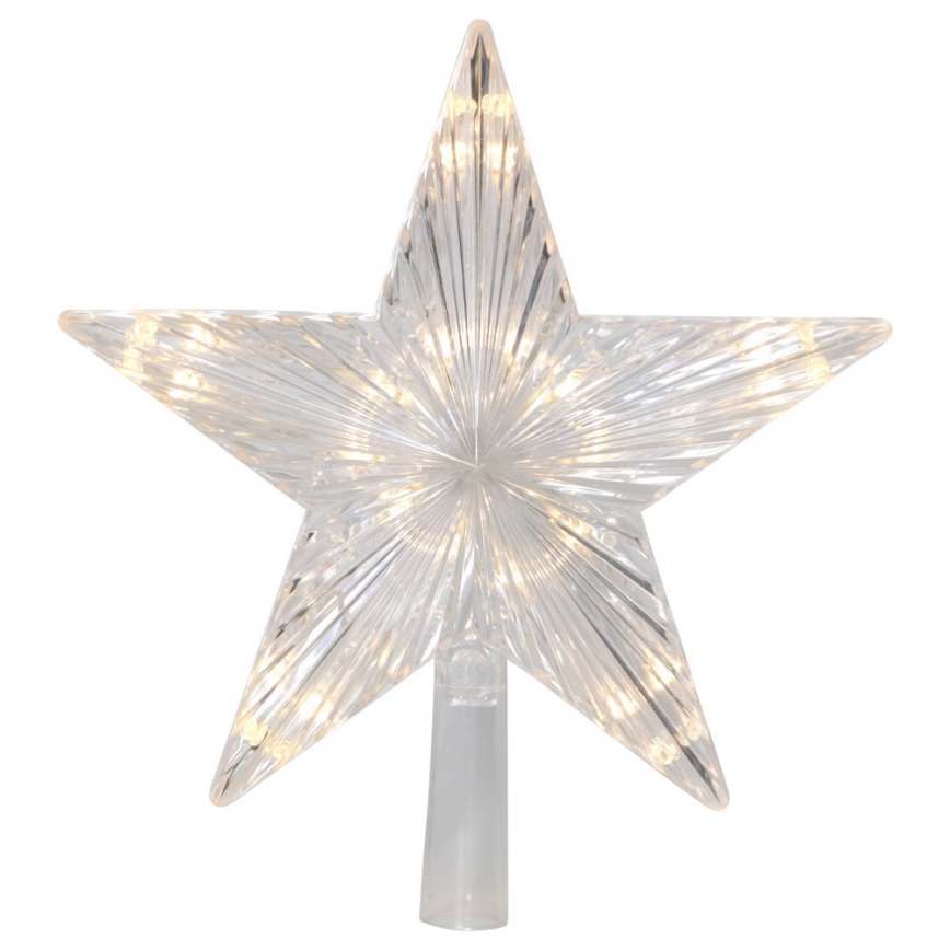 Eglo - LED Weihnachtsstern 10xLED/0,06W/2xAA