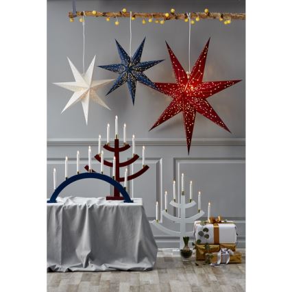 Eglo - Weihnachtsdekoration 1xE14/25W/230V weiß