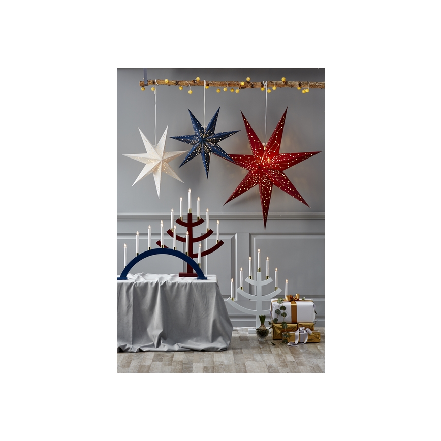 Eglo - Weihnachtsdekoration 1xE14/25W/230V weiß