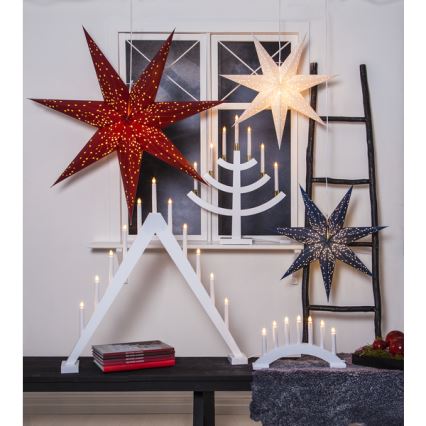 Eglo - Weihnachtsdekoration 1xE14/25W/230V weiß